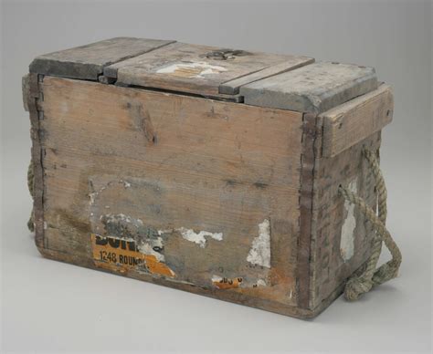 ww1 metal ammo box|ww1 ammo crate.